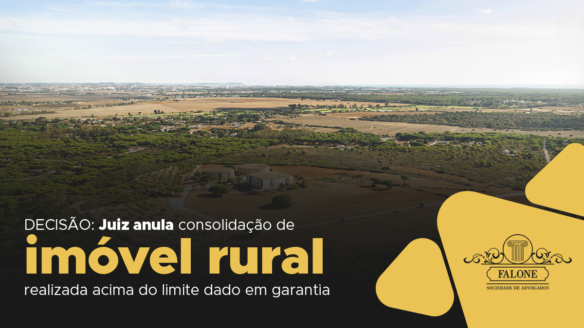 consolidação de imóvel rural